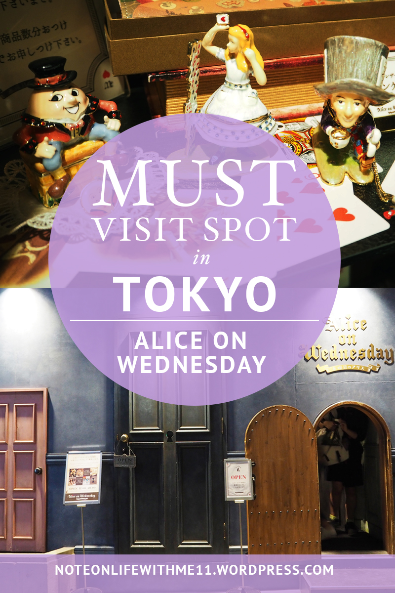 Alice on Wednesday TOKYO Harajuku Travel Must Visit